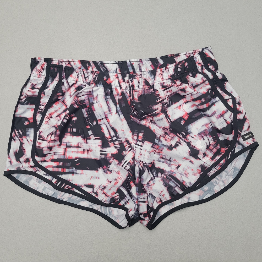 Calvin Klein Women's Multicolor Running Shorts Size XL Activewear